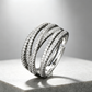 ⏳Time-Limited Special⏰Adjustable Multi-Band Crossover Ring