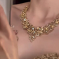 ⏳Time-Limited Special⏰Elegant Yellow Sparkling Rhinestone Jewelry