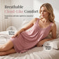 ⏳Time-Limited Special⏰Lace V-Neck Nightdress – Soft modal & comfy loose fit.