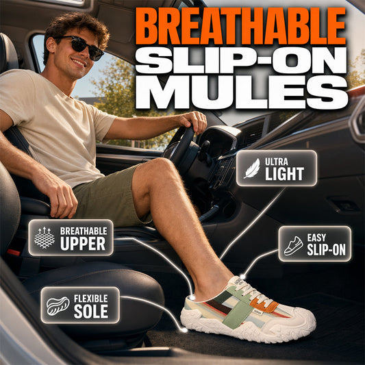⏳Time-Limited Special⏰Men's Breathable Slip-On Mules