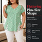⏳Time-Limited Special⏰Women’s Heart Print V-Neck Top