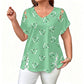 ⏳Time-Limited Special⏰Women’s Heart Print V-Neck Top