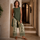 ⏳Time-Limited Special⏰Women's Casual Sleeveless Top & Wide-Leg Pants Set 🌊
