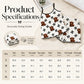 ⏳Time-Limited Special⏰Summer Sleeveless Spaghetti Strap Cami Sleepwear Set – Highland Cow Print & Ruffle Trim 🐄