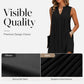 ⏳Time-Limited Special⏰Pleated V-Neck Dress – Lightweight fabric & effortless elegance