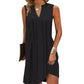 ⏳Time-Limited Special⏰Pleated V-Neck Dress – Lightweight fabric & effortless elegance