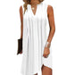 ⏳Time-Limited Special⏰Pleated V-Neck Dress – Lightweight fabric & effortless elegance