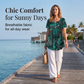 ⏳Time-Limited Special⏰Women's Casual V-Neck Top — Relaxed Loose Fit Everyday Essential