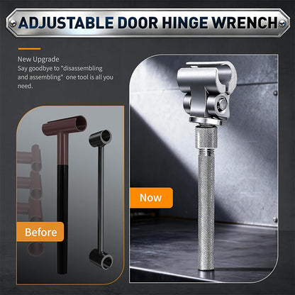 ⏳Time-Limited Special⏰Universal Stainless Steel Adjustable Door Hinge Wrench – Grip Awkward Hinges with Less Effort, Make Door Repairs Easier at Home ✨
