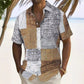 ⏳Time-Limited Special⏰Men's Contrast Color Pattern Shirt