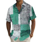 ⏳Time-Limited Special⏰Men's Contrast Color Pattern Shirt