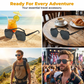 ⏳Time-Limited Special⏰Pro-Favorite Men's Stylish Geometric Polygon Sunglasses – Metal & PC Frame – UV400 Protection 🕶️