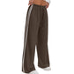 ⏳Time-Limited Special⏰Women's  Chic Striped Drawstring Track Pants