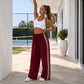 ⏳Time-Limited Special⏰Women's  Chic Striped Drawstring Track Pants
