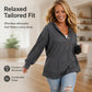 ⏳Time-Limited Special⏰Women's Casual Hoodie Top | Long Sleeve Pullover Sweatshirt for Cozy Everyday Wear & Relaxed Days