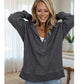 ⏳Time-Limited Special⏰Women's Casual Hoodie Top | Long Sleeve Pullover Sweatshirt for Cozy Everyday Wear & Relaxed Days