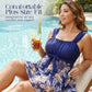 ⏳Time-Limited Special⏰Women's Plus Size Tankini Swimsuit with Boyshorts Set