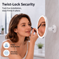 ⏳Time-Limited Special⏰10x Magnifying Makeup Mirror with LED Light and Suction Cup
