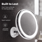 ⏳Time-Limited Special⏰10x Magnifying Makeup Mirror with LED Light and Suction Cup