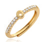 ⏳Time-Limited Special⏰Minimalist Adjustable Initial Ring for Women