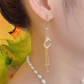 ⏳Time-Limited Special⏰Elegant Geometric Tassel Hook Earrings
