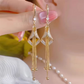 ⏳Time-Limited Special⏰Elegant Geometric Tassel Hook Earrings