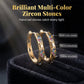 ⏳Time-Limited Special⏰Sparkling Zircon Hollow Hoop Earrings