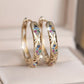 ⏳Time-Limited Special⏰Sparkling Zircon Hollow Hoop Earrings