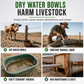 ⏳Time-Limited Special⏰Automatic 304 Stainless Steel Drinking Bowl with Float and Drain Hole for Cattle Horses Sheep and Dogs 🤖