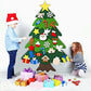 ⏳Time-Limited Special⏰DIY Felt Christmas Tree Set – No-glue, reusable & toddler-friendly ✨