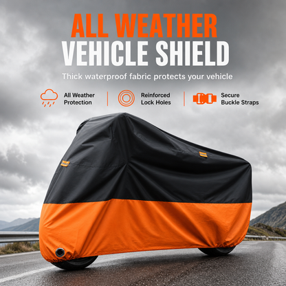 ⏳Time-Limited Special⏰Waterproof Motorcycle Cover with Lock Holes