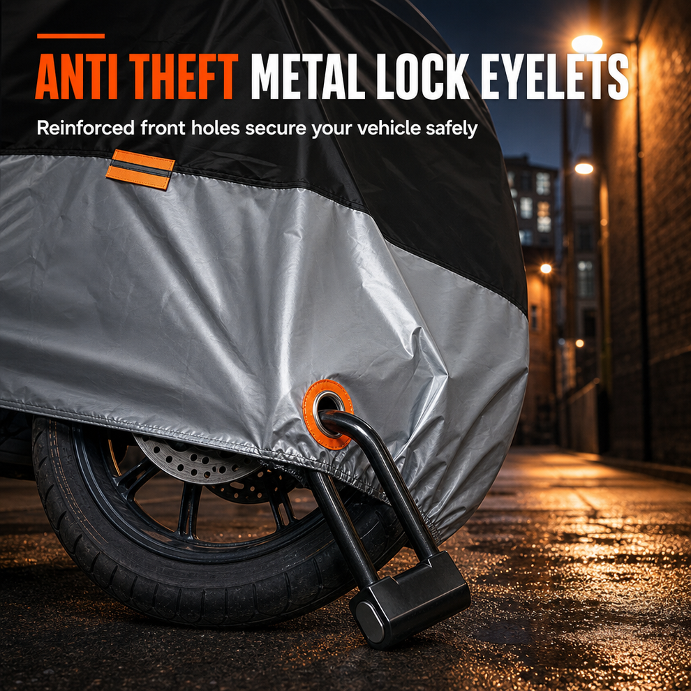 ⏳Time-Limited Special⏰Waterproof Motorcycle Cover with Lock Holes ...