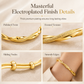⏳Time-Limited Special⏰Endless Mobius-twisted bangle – smooth, sliding adjustable clasp & double-textured premium shine 💫