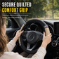 ⏳Time-Limited Special⏰Rhinestone Steering Wheel Cover – Sparkling, Quilted, Luxury 🚗