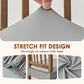 ⏳Time-Limited Special⏰Waterproof Stretch PU Leather Dining Chair Seat Cover 💧