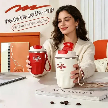 ⏳Time-Limited Special⏰Portable Smart Thermal Coffee Cup with Temperature Display