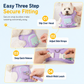 ⏳Time-Limited Special⏰Dog Harness with Backpack: Hands-Free, No-Choke Padded Vest, Reflective, Small Dogs