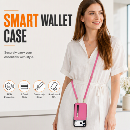 ⏳Time-Limited Special⏰Bi-Fold Crossbody Wallet Phone Case