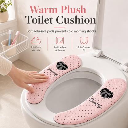 ⏳Time-Limited Special⏰Electrostatic Toilet Seat Cushions – Traceless Stick-On Pads, 1 Pair