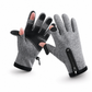 ⏳Time-Limited Special⏰Winter Waterproof Windproof Warm Lined Outdoor Sports Gloves with Zipper for Cycling Hiking and Skiing
