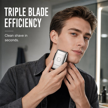 ⏳Time-Limited Special ⏰Men's Portable Electric Shaver with 3 Blades