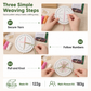 ⏳Time-Limited Special⏰DIY Braiding Cord Craft Kit – Beginner Friendly, Numbered Slots, Multiple Patterns 🎁