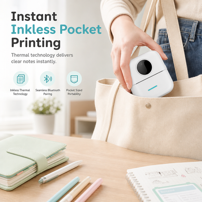 ⏳Time-Limited Special⏰Portable Mini Bluetooth Thermal Printer