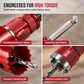 ⏳Time-Limited Special⏰Quick-Release Hole Saw Arbor – Core Ejection Mandrel for Bi-Metal, Woodworking & Pipe Hole Saws