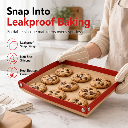 ⏳Time-Limited Special⏰Non Stick Silicone Baking Mat Heat Resistant Fiberglass Oven Liner Sheet for Macarons and Pastry
