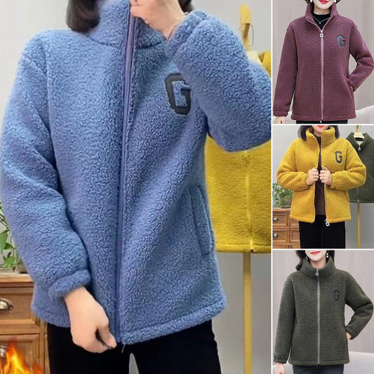 New autumn & winter fashionable women's grain jacket