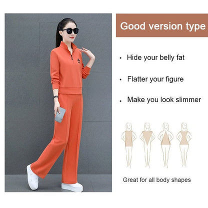 Women Sportswear Loose & Thin Casual Two-piece Suit（50% OFF）