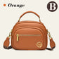 Classic Multifunctional Compartments Adjustable Wide Shoulder Strap PU Leather Crossbody Bag