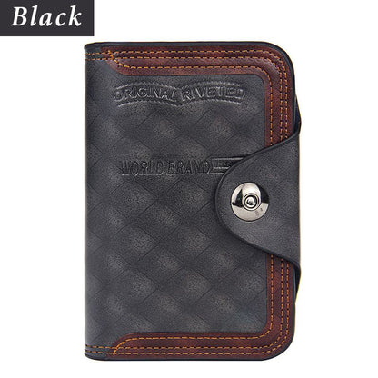 Large-capacity Tri-fold Men’s Wallet - Great Gift