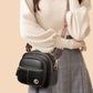 Versatile crossbody bag in PU leather - with adjustable wide shoulder strap（50%OFF）